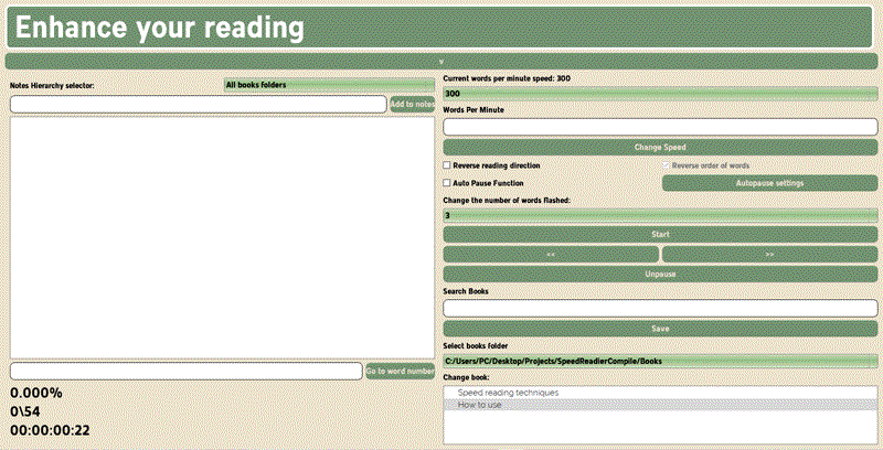 Rapid Velocity Reader